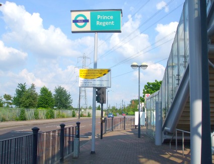 Prince Regent Tube Station, London